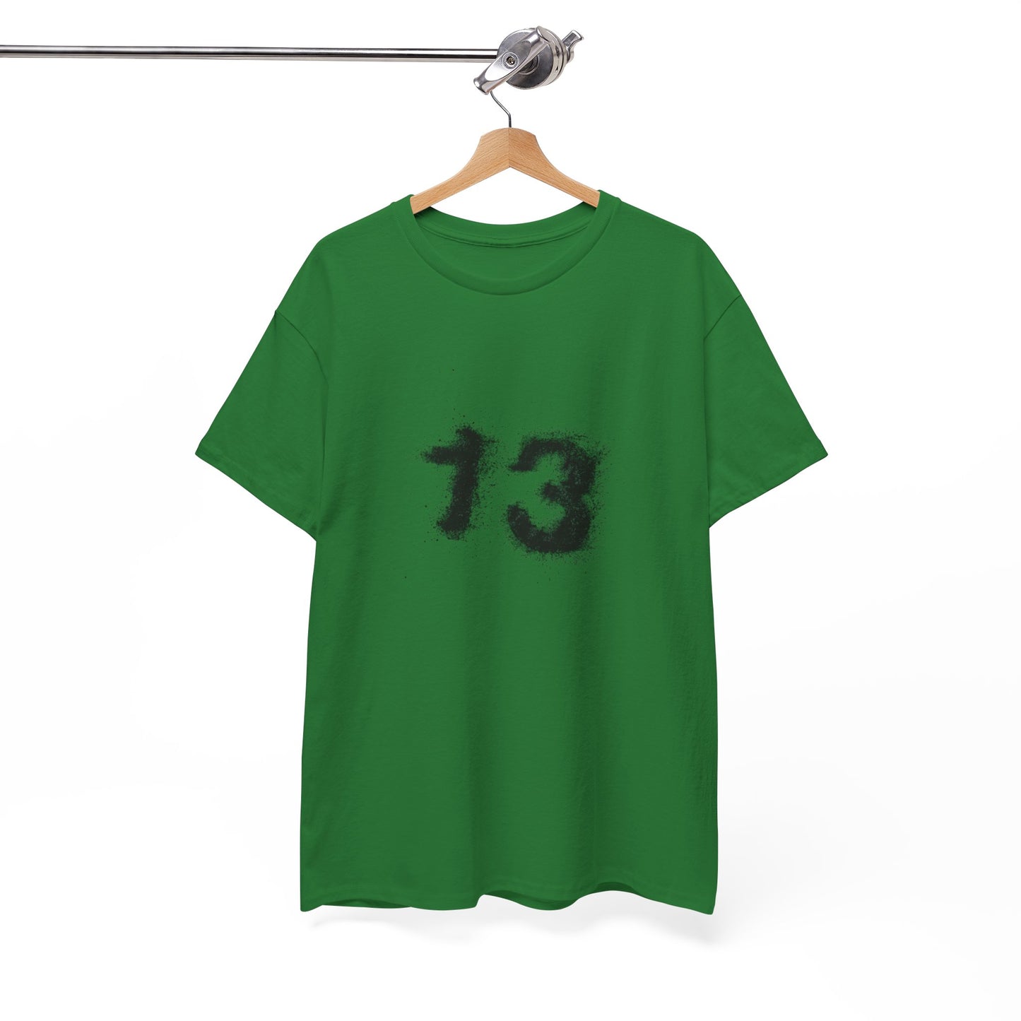 Heavy Cotton Tee with Graphic 13 - Trendy Streetwear, Casual Wear, Gift for Fans, Halloween Apparel, Unique Graphic Tee