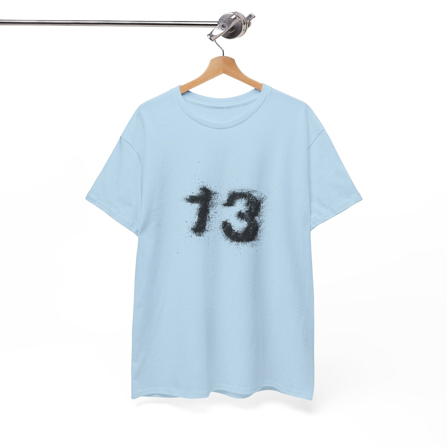 Heavy Cotton Tee with Graphic 13 - Trendy Streetwear, Casual Wear, Gift for Fans, Halloween Apparel, Unique Graphic Tee