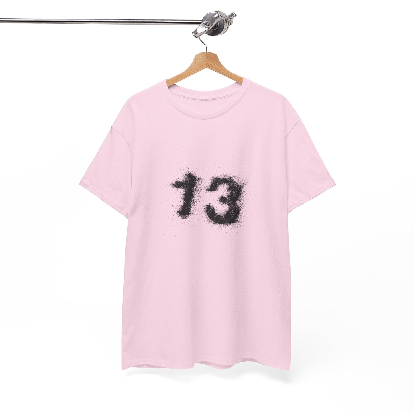 Heavy Cotton Tee with Graphic 13 - Trendy Streetwear, Casual Wear, Gift for Fans, Halloween Apparel, Unique Graphic Tee