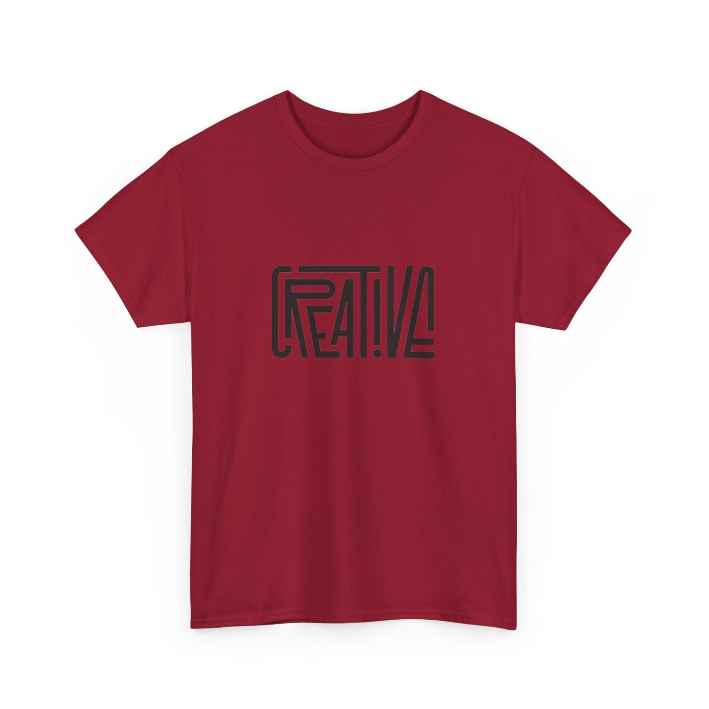 Creative Vibes Heavy Cotton Tee, Artistic T-Shirt for Creatives, Gift for Artists, Daily Wear, Inspiration Tee