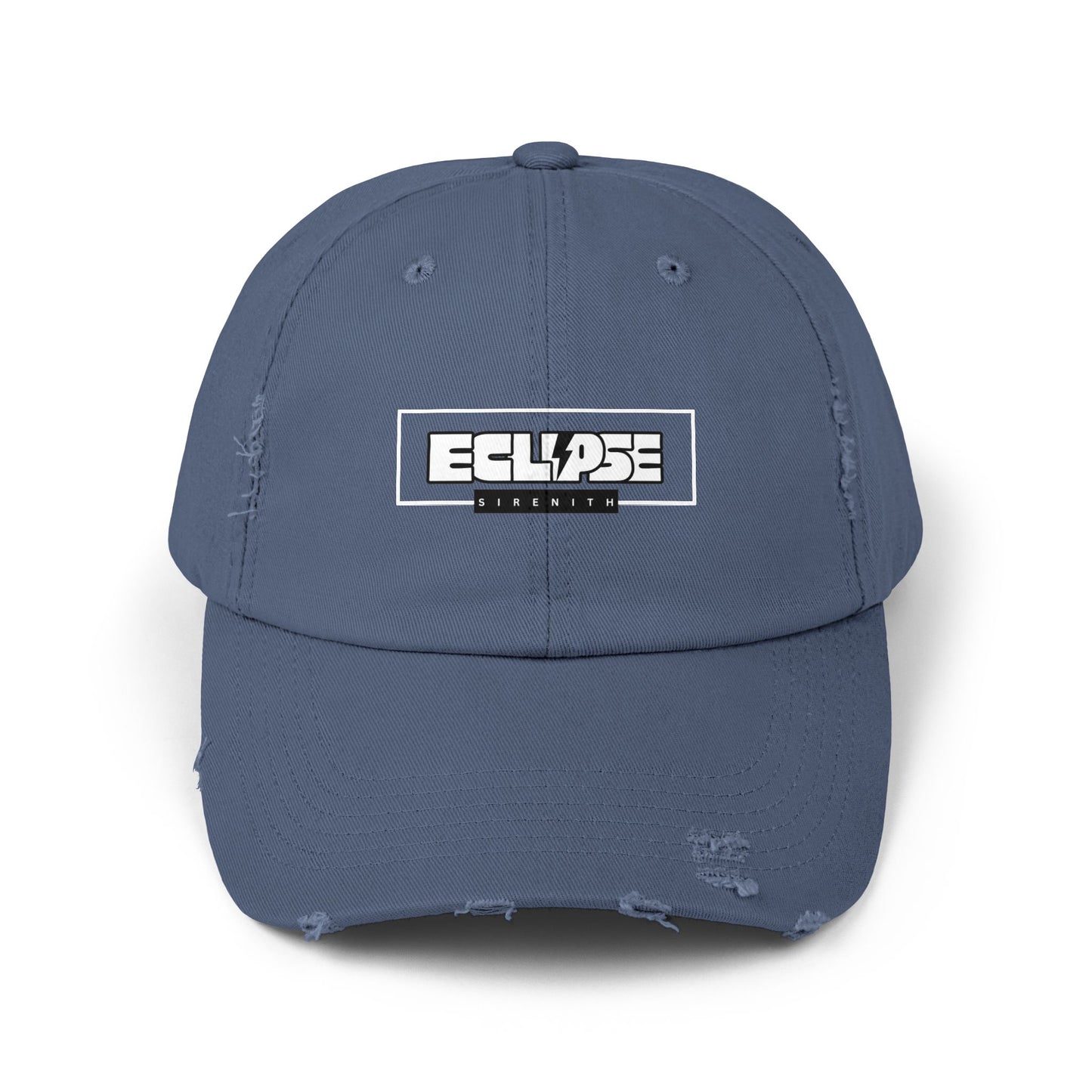 Eclipse Distressed Cap | Trendy Casual Hat for Everyday Wear, Unisex Fashion Accessory, Summer Outing Essential, Gift for Friends