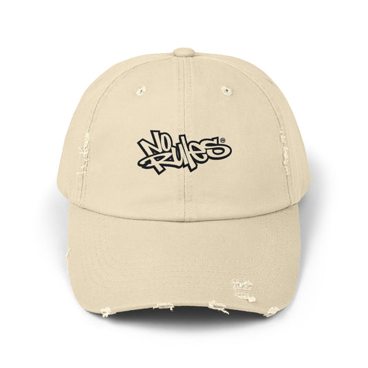 Distressed Cap with Graffiti Design | Trendy Unisex Hat for Everyday Style, Gift for Friends, Casual Wear, Streetwear, Summer Accessory