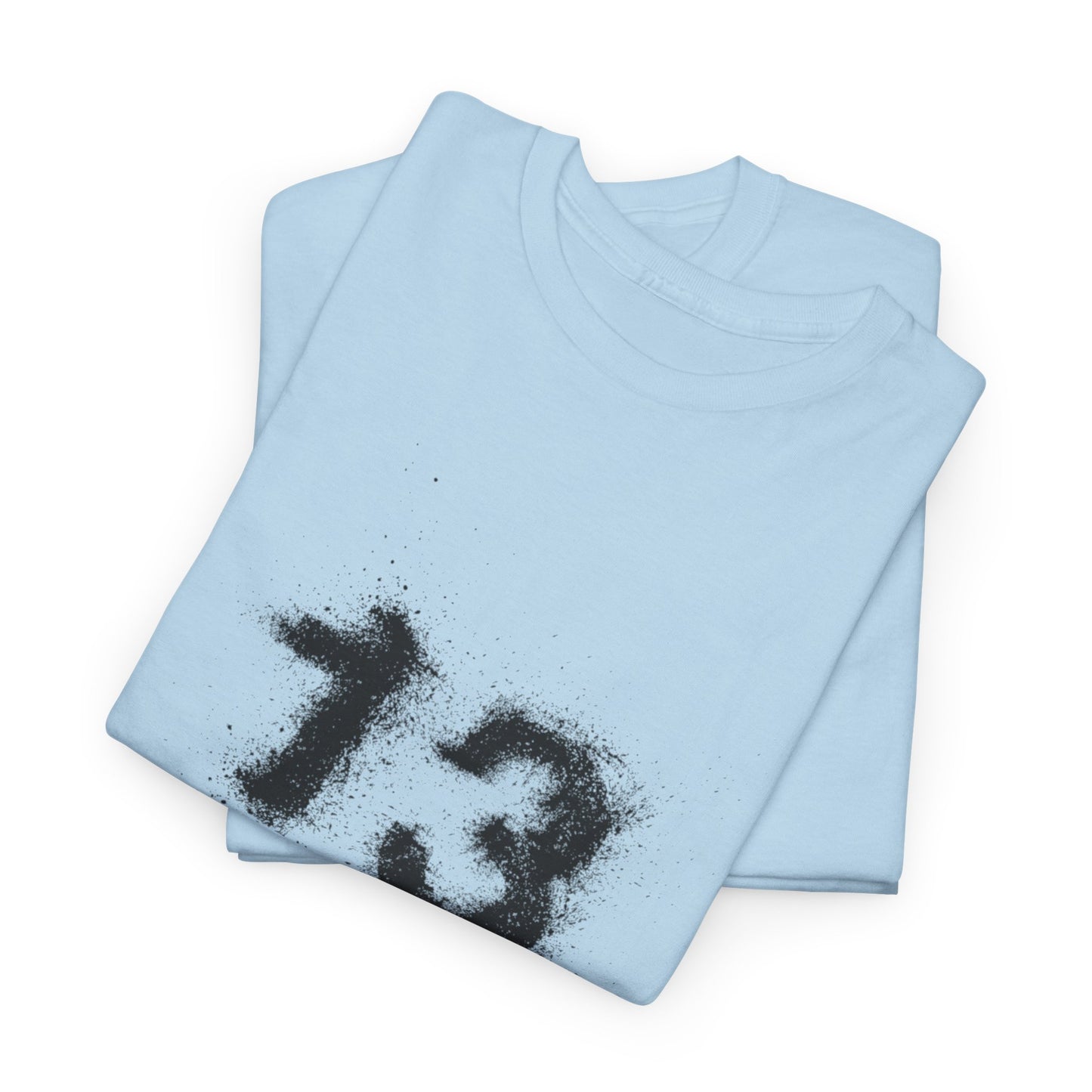 Heavy Cotton Tee with Graphic 13 - Trendy Streetwear, Casual Wear, Gift for Fans, Halloween Apparel, Unique Graphic Tee