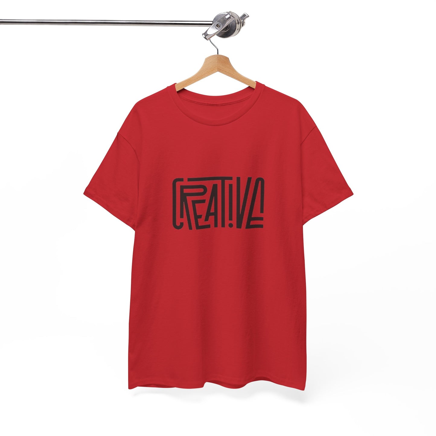 Creative Vibes Heavy Cotton Tee, Artistic T-Shirt for Creatives, Gift for Artists, Daily Wear, Inspiration Tee