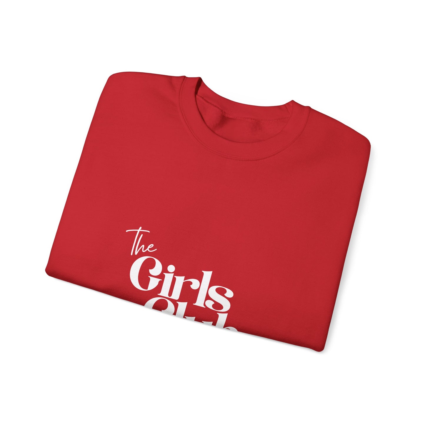 The Girls Club Crewneck Sweatshirt - Cozy Unisex Fashion, Gift for Friends, Casual Wear, Group Events, Birthday Celebrations