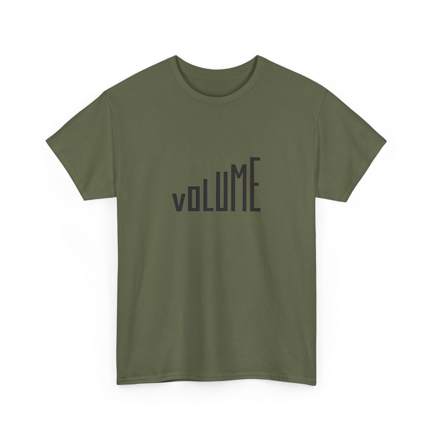 Volume Graphic Tee | Cotton T-Shirt for Music Lovers, Concerts, Gift Idea, Casual Wear, Music Festival