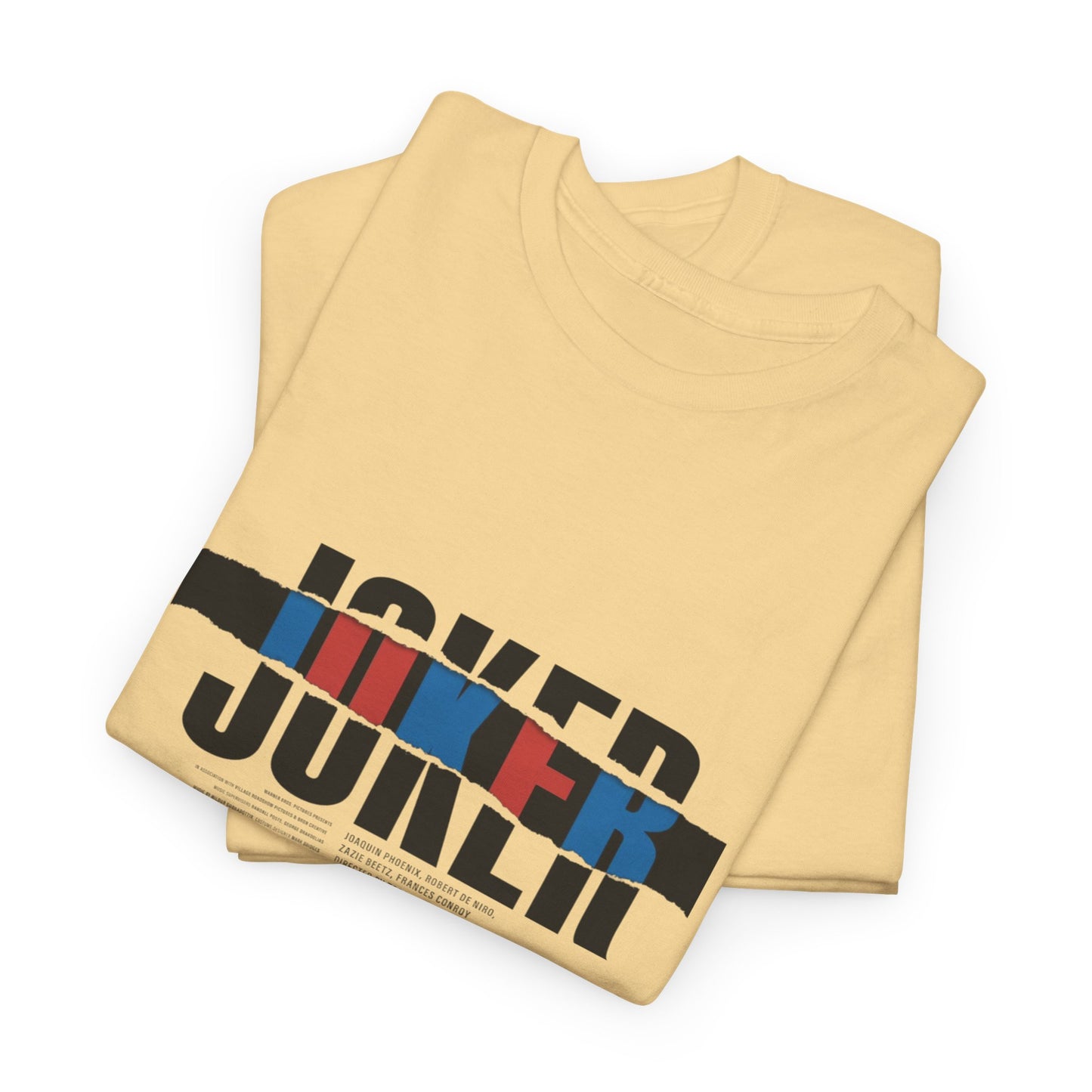Joker Graphic Tee, Heavy Cotton Tee, Streetwear Shirt, Casual Wear Tee, Gift for Fans, Movie Merchandise