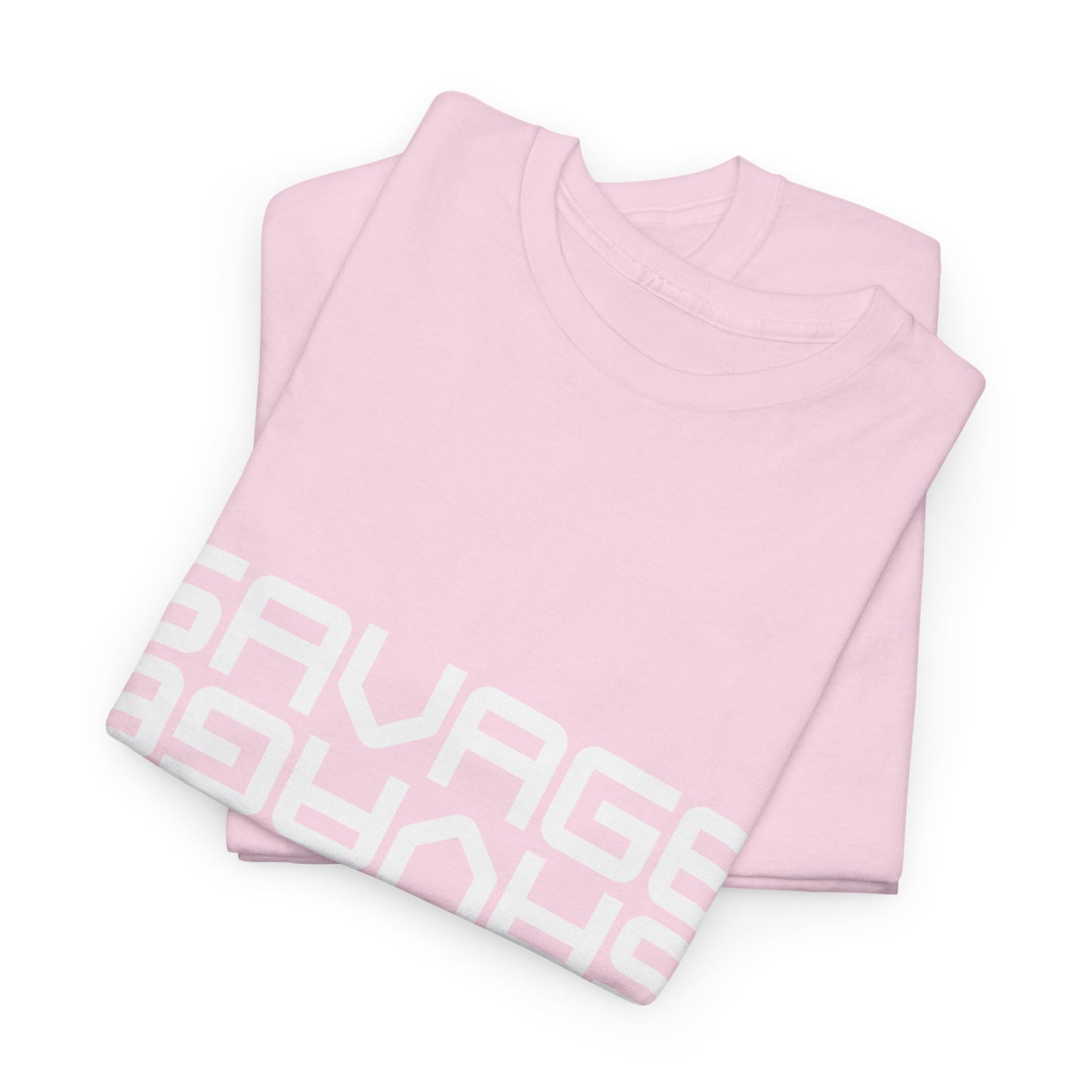 Savage Graphic Heavy Cotton Tee | Casual Streetwear, Motivational Wear, Birthday Gift, Trendy Apparel, Self-Expression T-Shirt