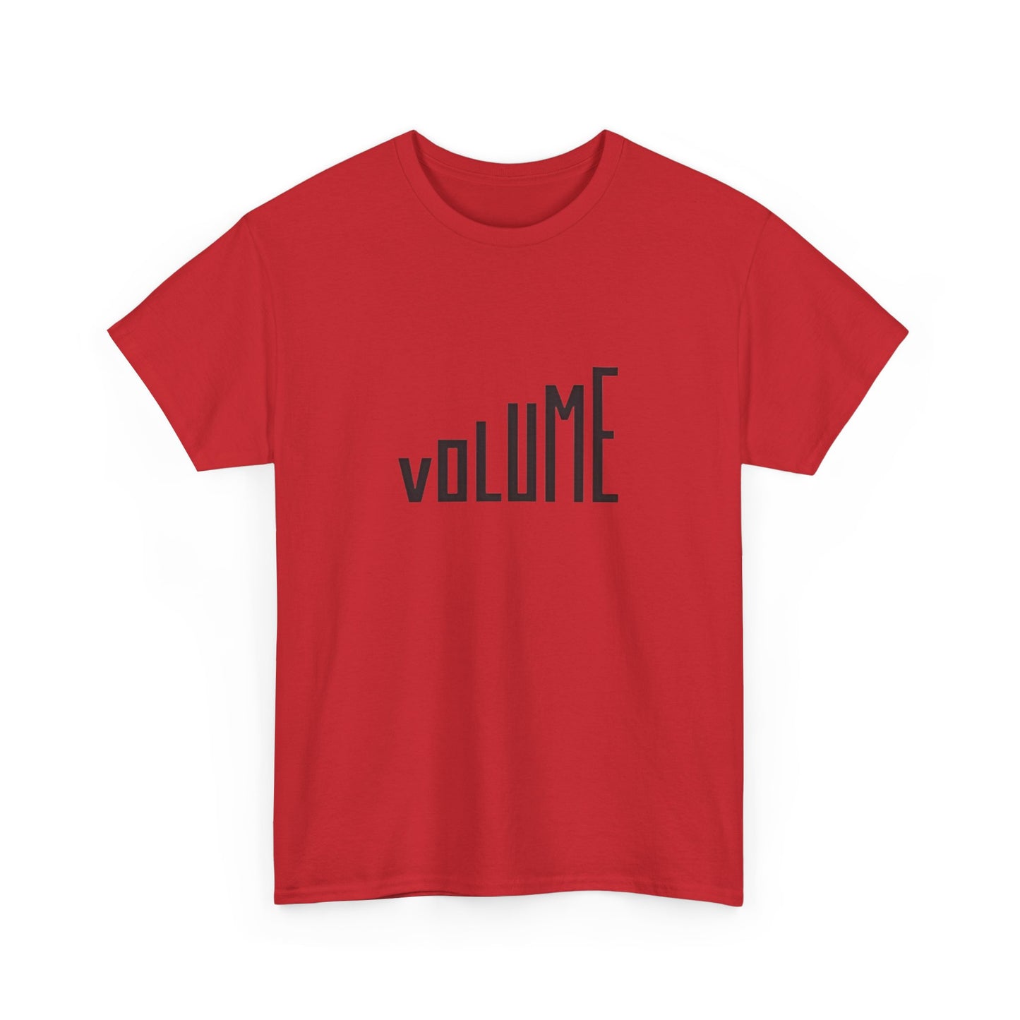 Volume Graphic Heavy Cotton Tee, Music Lover Tee, Casual Tees, Gift for Musicians, Music Festival Shirt