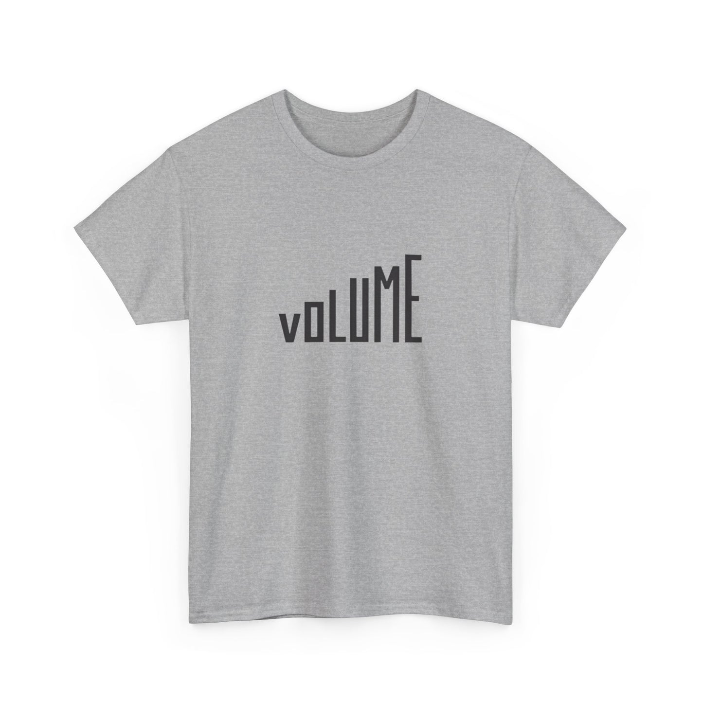 Volume Graphic Tee | Cotton T-Shirt for Music Lovers, Concerts, Gift Idea, Casual Wear, Music Festival