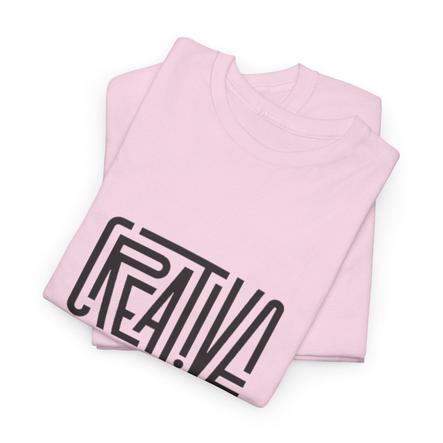 Creative Vibes Heavy Cotton Tee, Artistic T-Shirt for Creatives, Gift for Artists, Daily Wear, Inspiration Tee