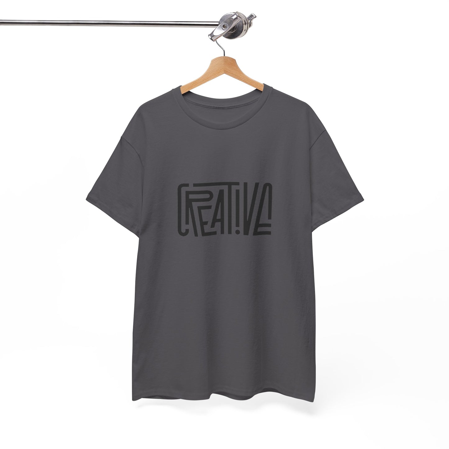 Creative Vibes Heavy Cotton Tee, Artistic T-Shirt for Creatives, Gift for Artists, Daily Wear, Inspiration Tee