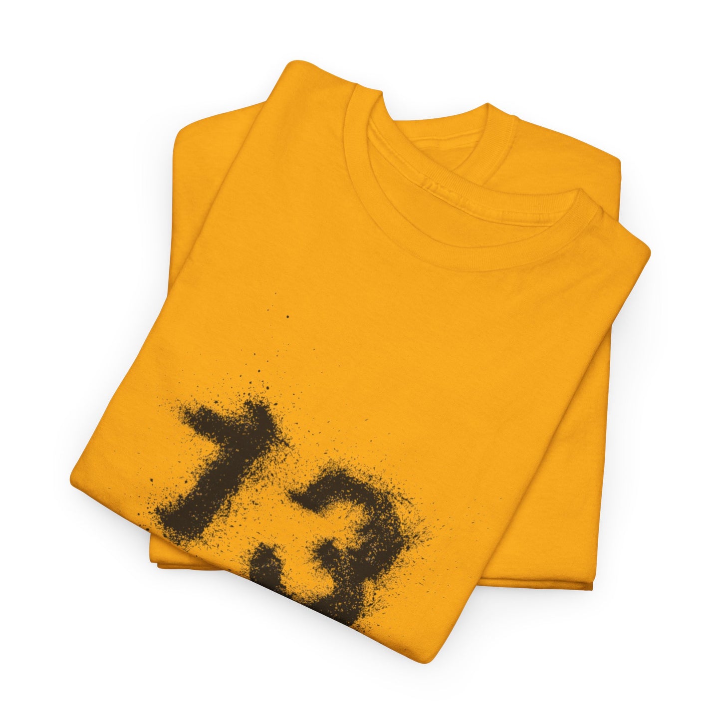 Heavy Cotton Tee with Graphic 13 - Trendy Streetwear, Casual Wear, Gift for Fans, Halloween Apparel, Unique Graphic Tee
