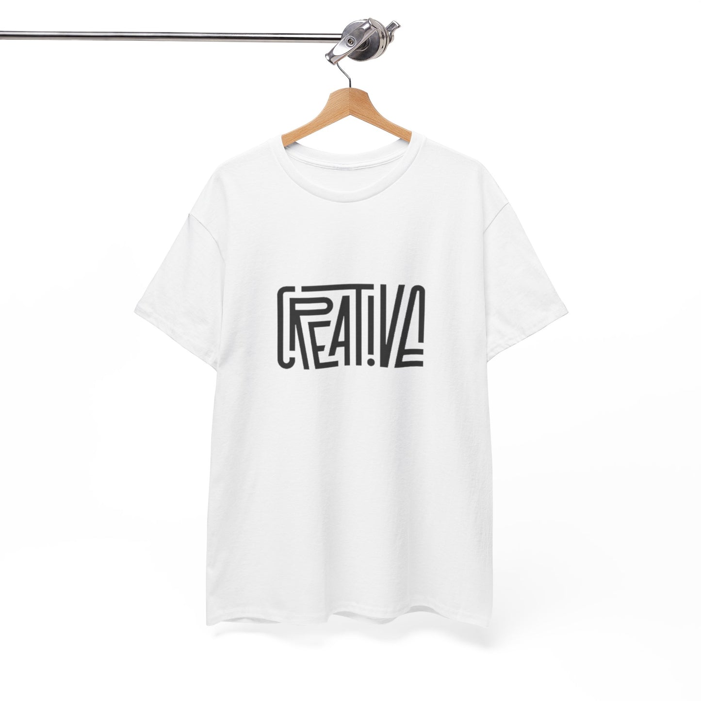 Creative Vibes Heavy Cotton Tee, Artistic T-Shirt for Creatives, Gift for Artists, Daily Wear, Inspiration Tee