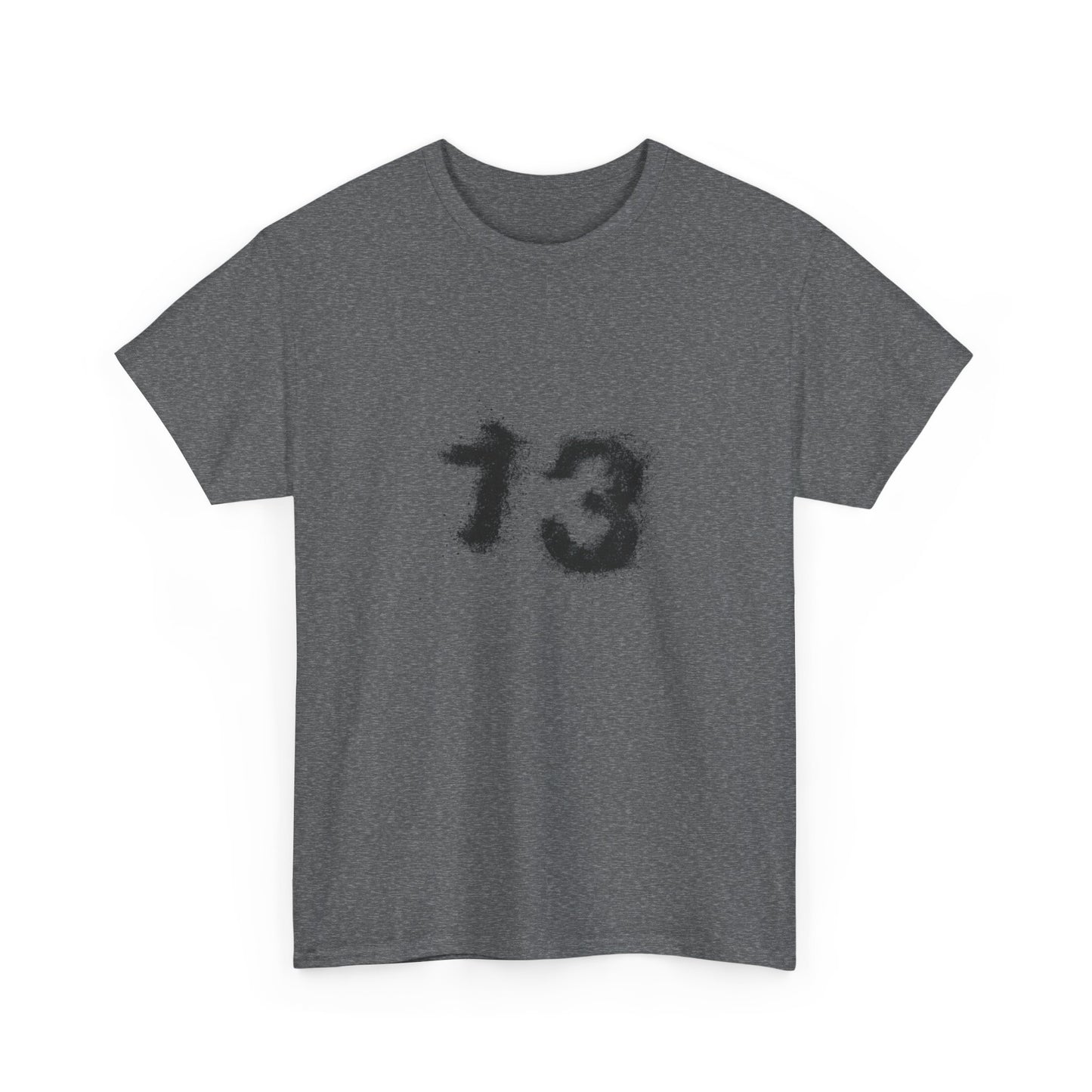 Heavy Cotton Tee with Graphic 13 - Trendy Streetwear, Casual Wear, Gift for Fans, Halloween Apparel, Unique Graphic Tee