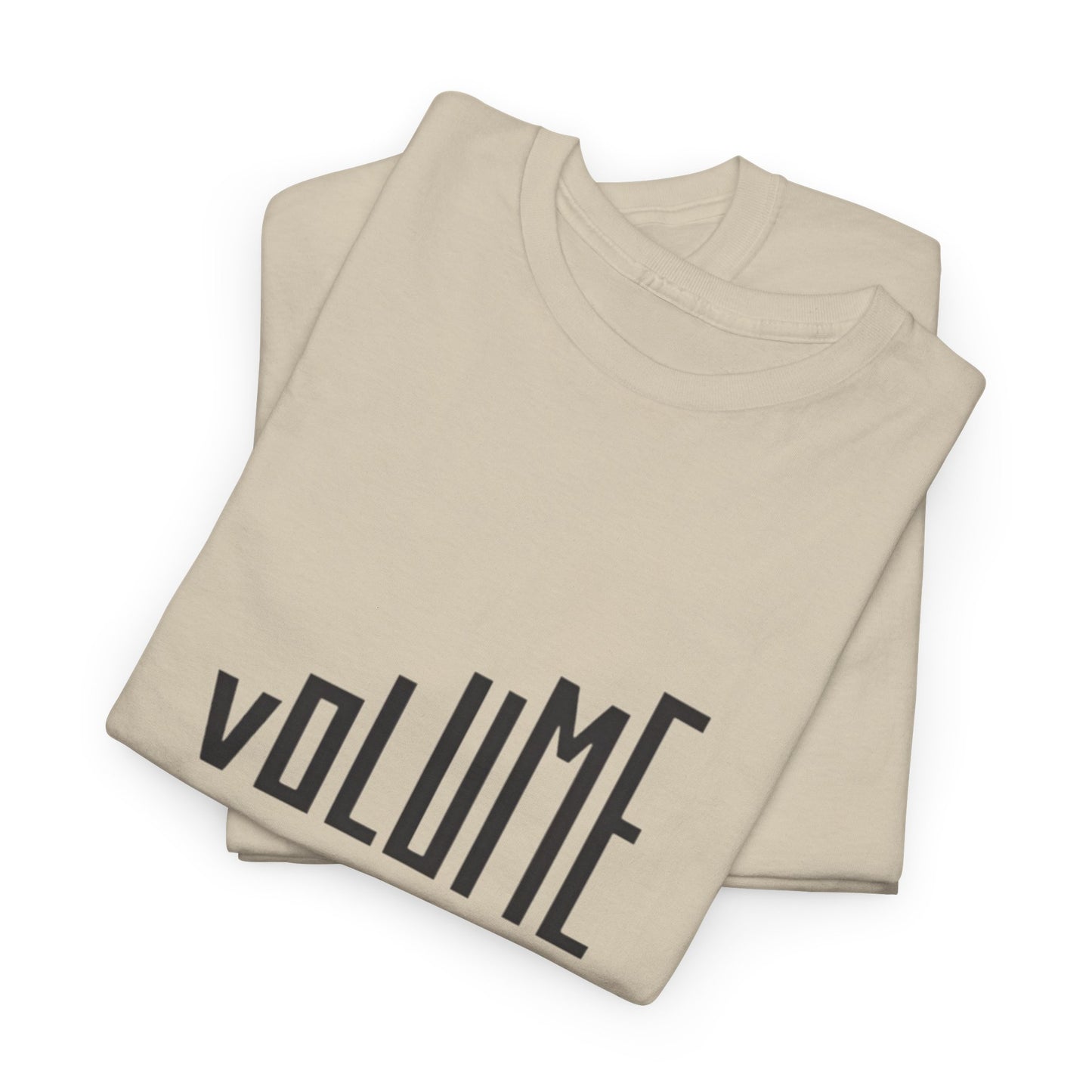 Volume Graphic Heavy Cotton Tee, Music Lover Tee, Casual Tees, Gift for Musicians, Music Festival Shirt