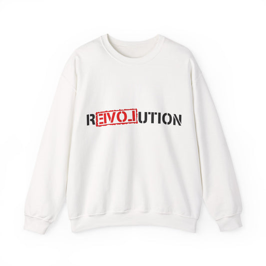 Revolutionary Crewneck Sweatshirt, Casual Wear, Gift for Activists, Trendy Fashion, Comfortable Hoodie Alternative, Everyday Style