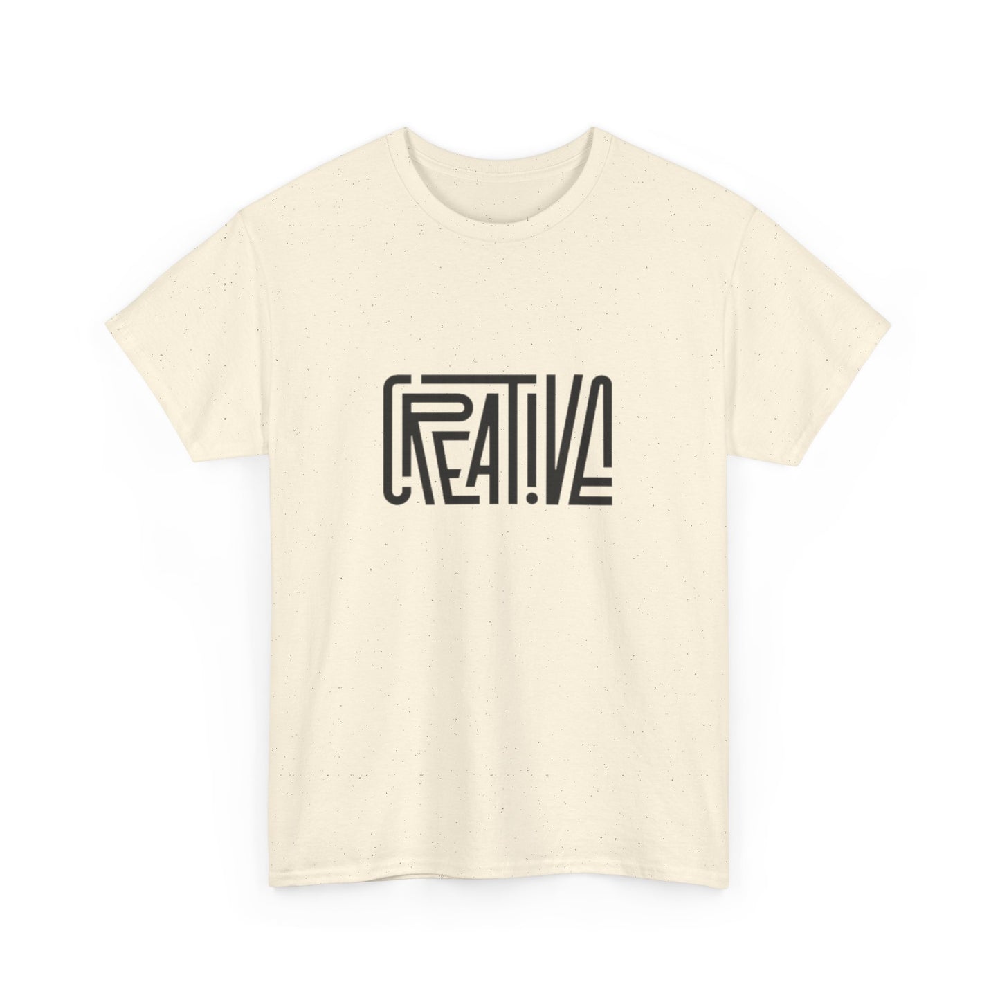 Creative Vibes Heavy Cotton Tee, Artistic T-Shirt for Creatives, Gift for Artists, Daily Wear, Inspiration Tee