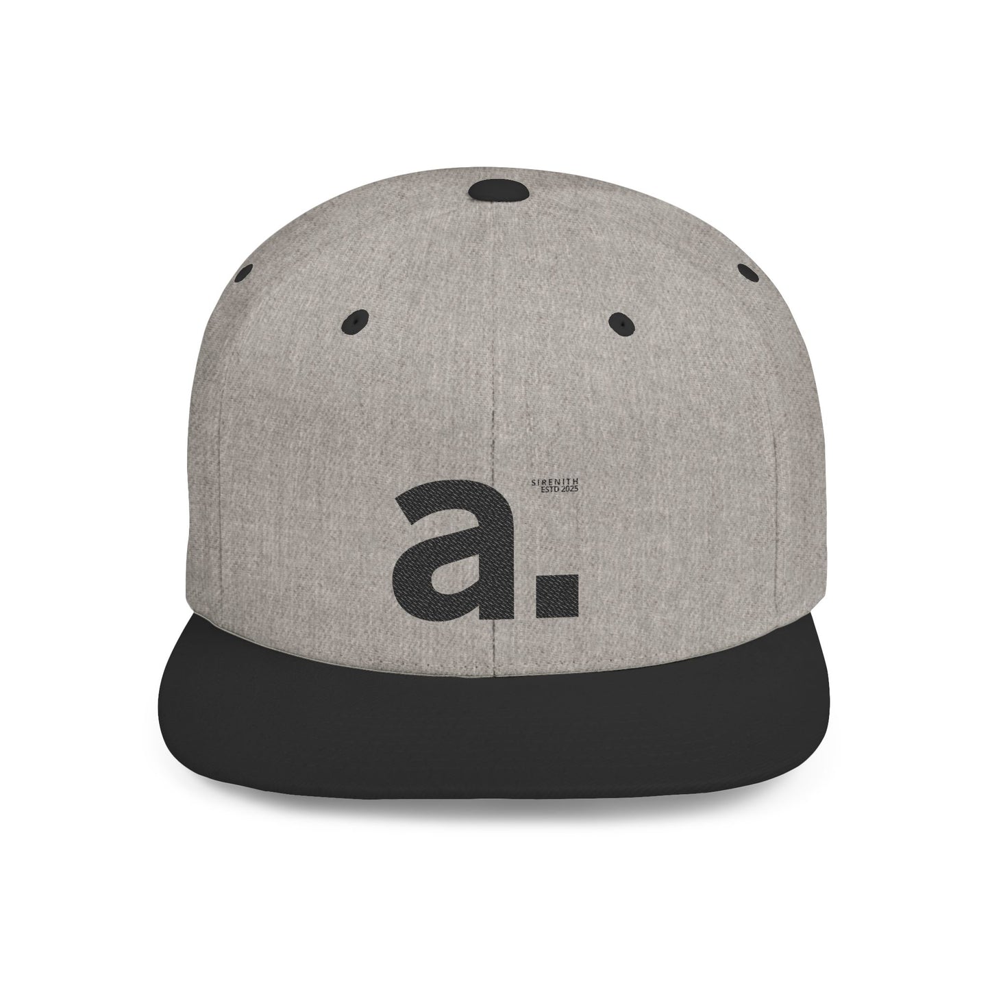 Minimalist Flat Bill Snapback Cap, Casual Style Hat for Everyday Wear, Urban Fashion, Gift for Him or Her, Perfect for Festivals,