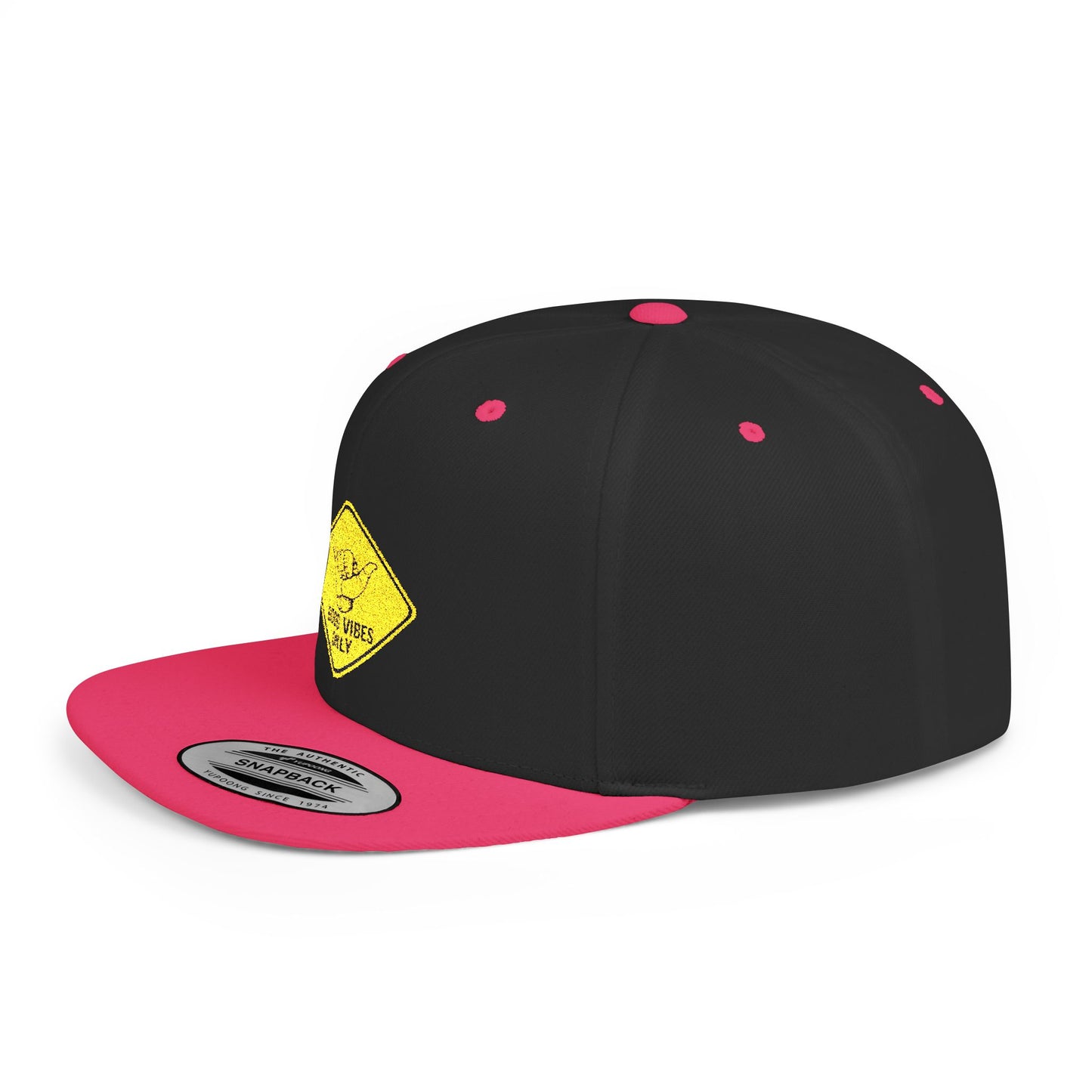 Stylish Flat Bill Snapback Cap - Perfect for Casual Outings, Festivals, and Everyday Wear, Unisex Hat, Trendy Gift Idea