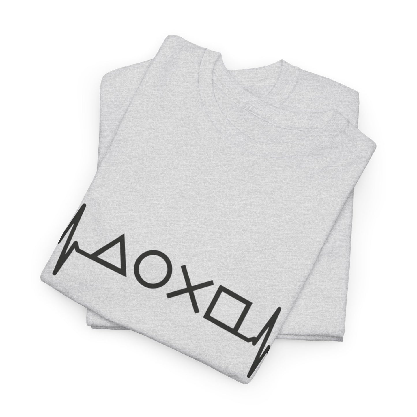 Heartbeat Graphic Tee for Everyday Wear, Cotton T-shirt, Casual Gift, Music Lover Shirt, Trendy Everyday Tee