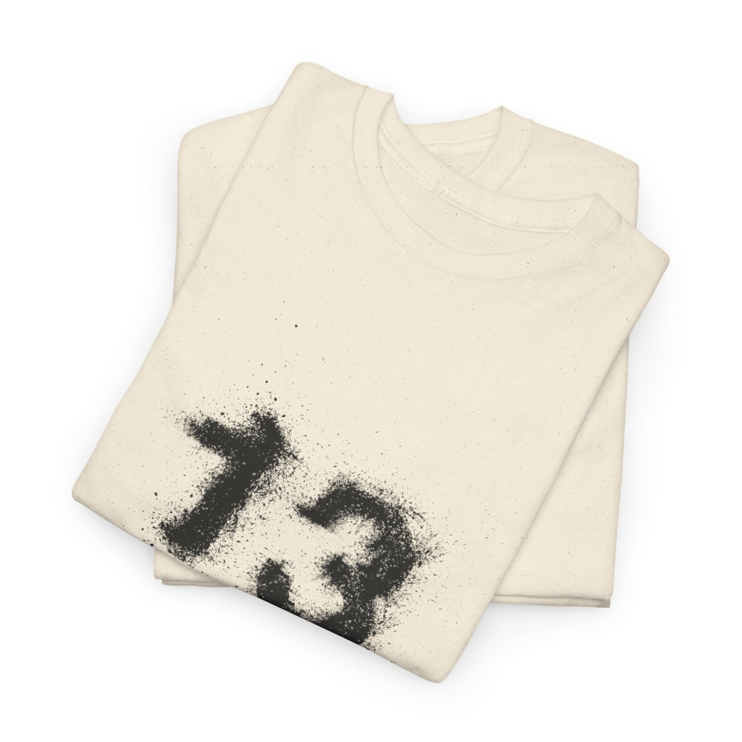 Heavy Cotton Tee with Graphic 13 - Trendy Streetwear, Casual Wear, Gift for Fans, Halloween Apparel, Unique Graphic Tee