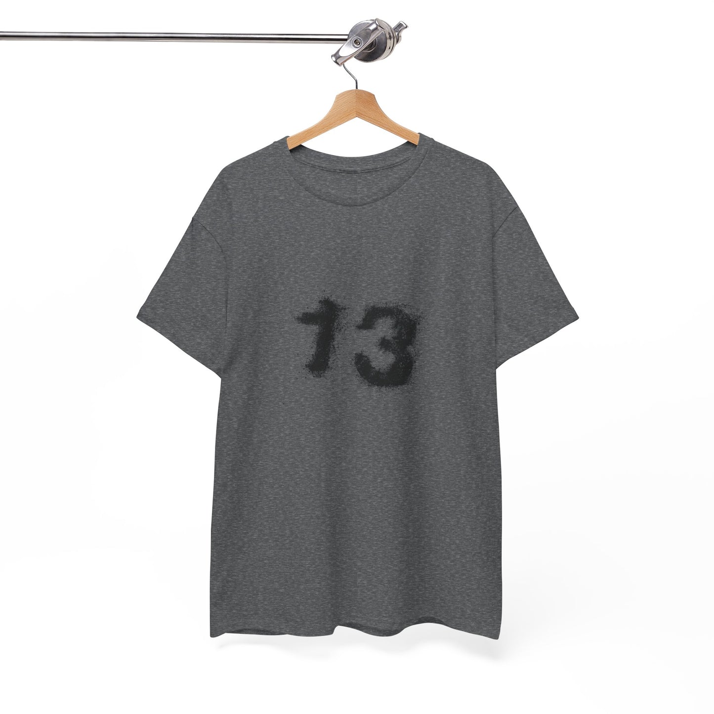 Heavy Cotton Tee with Graphic 13 - Trendy Streetwear, Casual Wear, Gift for Fans, Halloween Apparel, Unique Graphic Tee