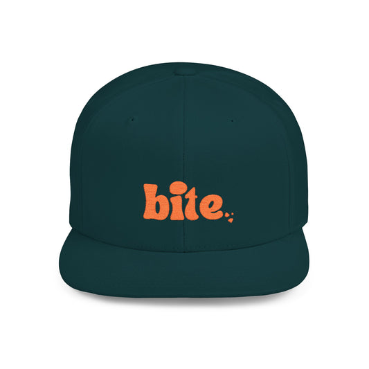 Flat Bill Snapback
