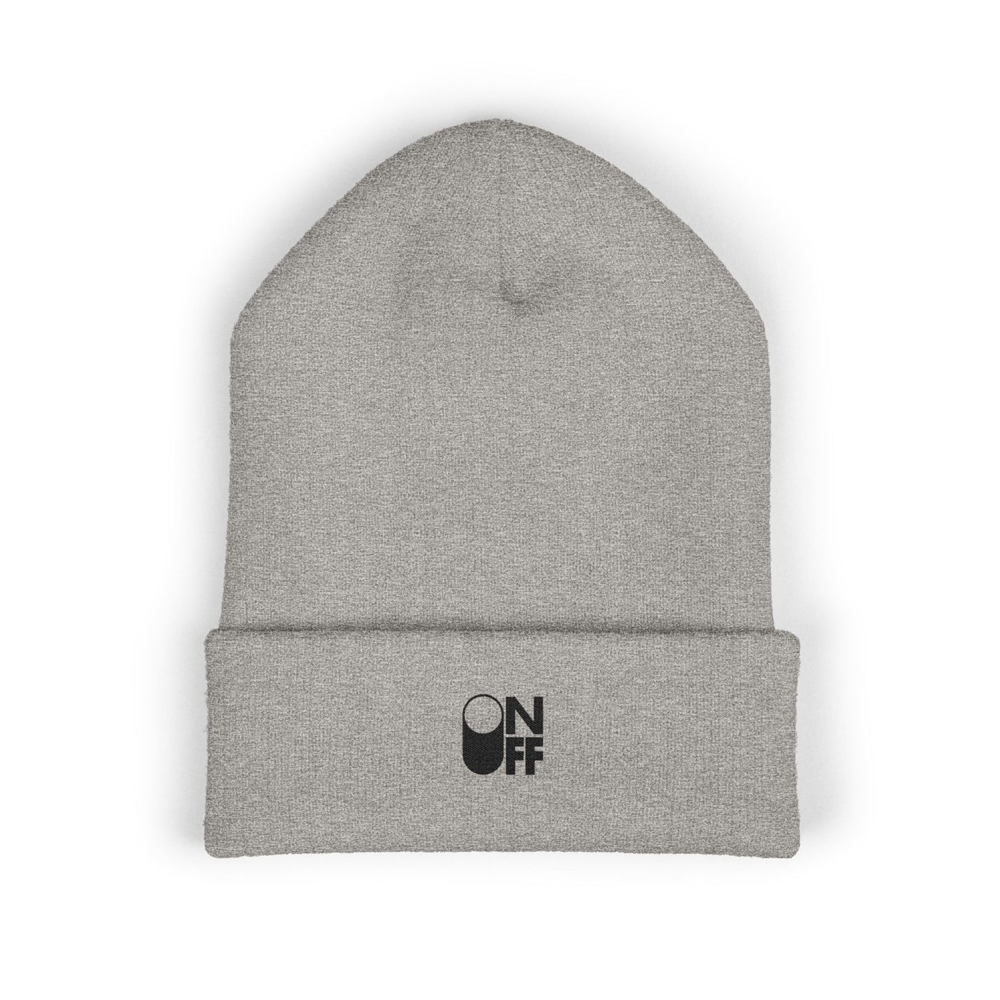 Embroidered Classic Cuffed Beanie - Yellow Outdoor Cap, Winter Beanie, Gift for Him/Her, Cozy Hat, Casual Wear