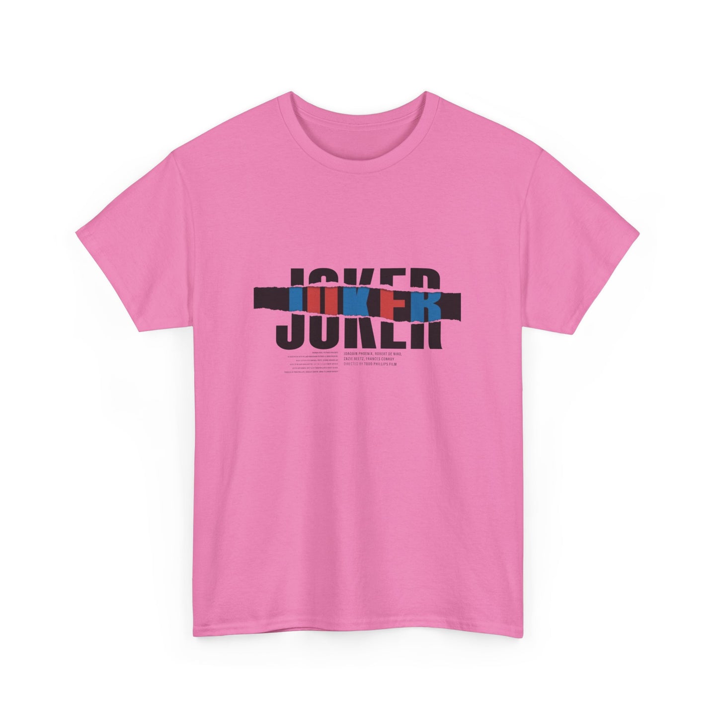 Joker Graphic Tee, Heavy Cotton Tee, Streetwear Shirt, Casual Wear Tee, Gift for Fans, Movie Merchandise