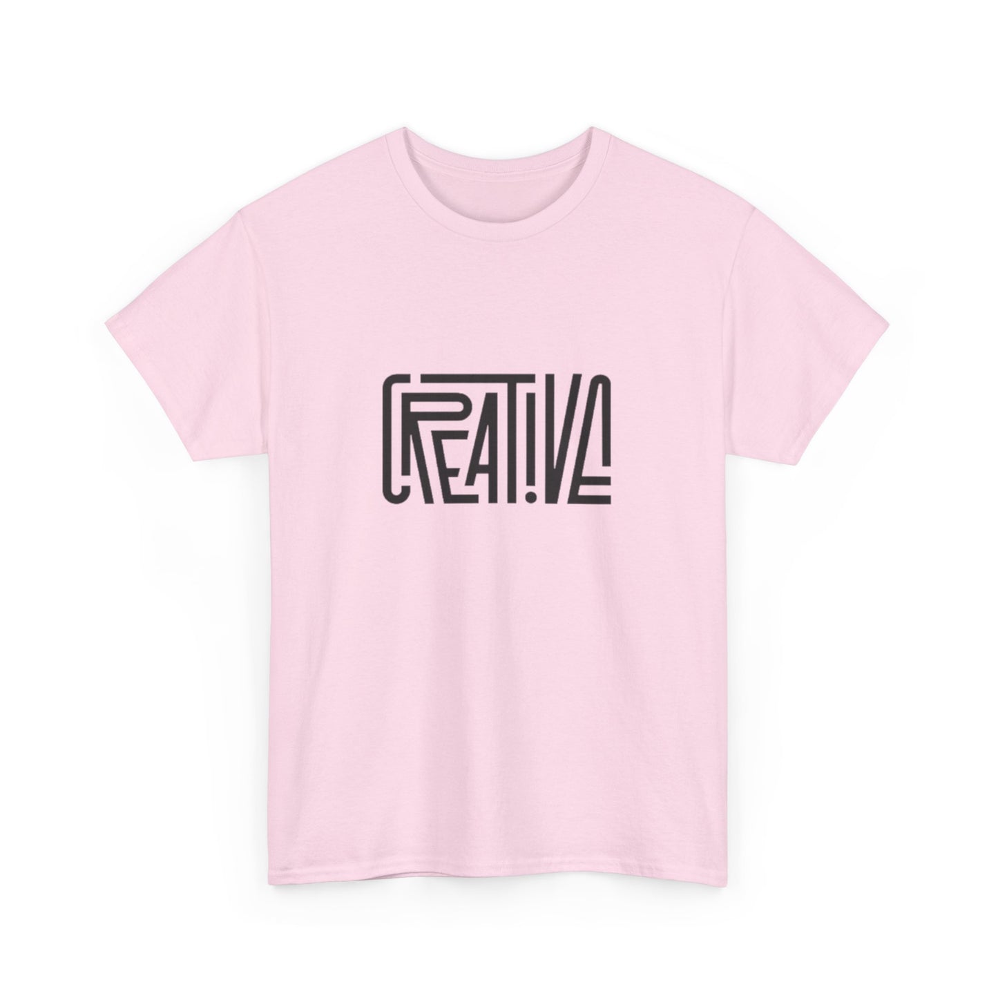 Creative Vibes Heavy Cotton Tee, Artistic T-Shirt for Creatives, Gift for Artists, Daily Wear, Inspiration Tee