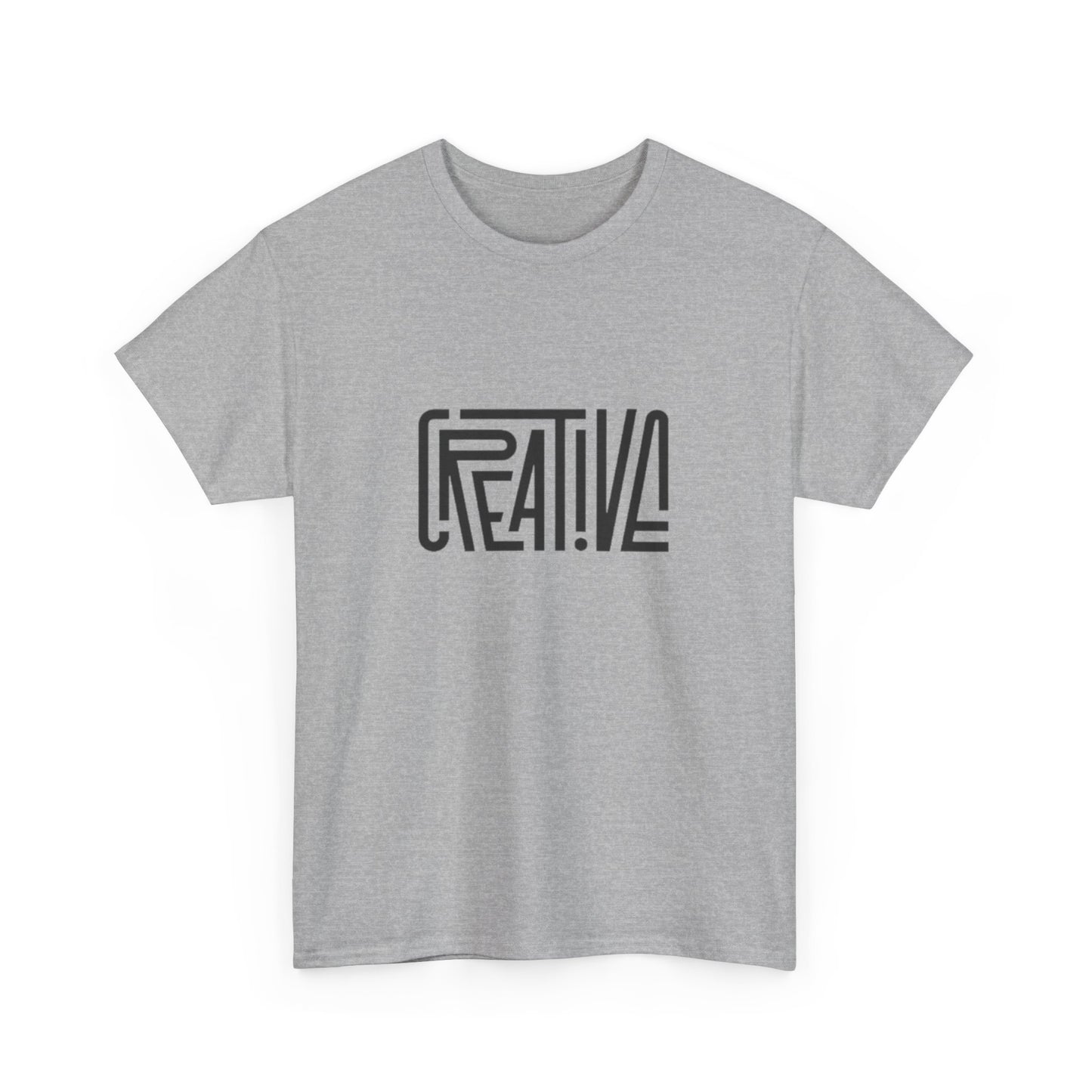 Creative Vibes Heavy Cotton Tee, Artistic T-Shirt for Creatives, Gift for Artists, Daily Wear, Inspiration Tee