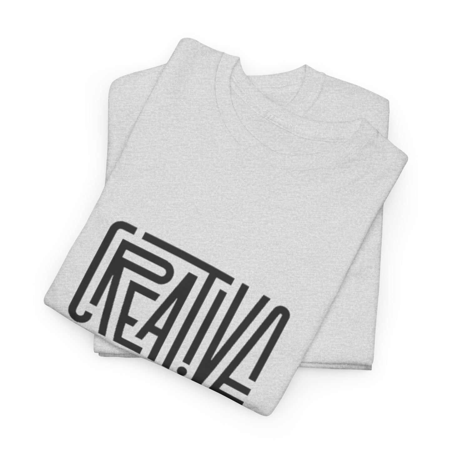 Creative Vibes Heavy Cotton Tee, Artistic T-Shirt for Creatives, Gift for Artists, Daily Wear, Inspiration Tee