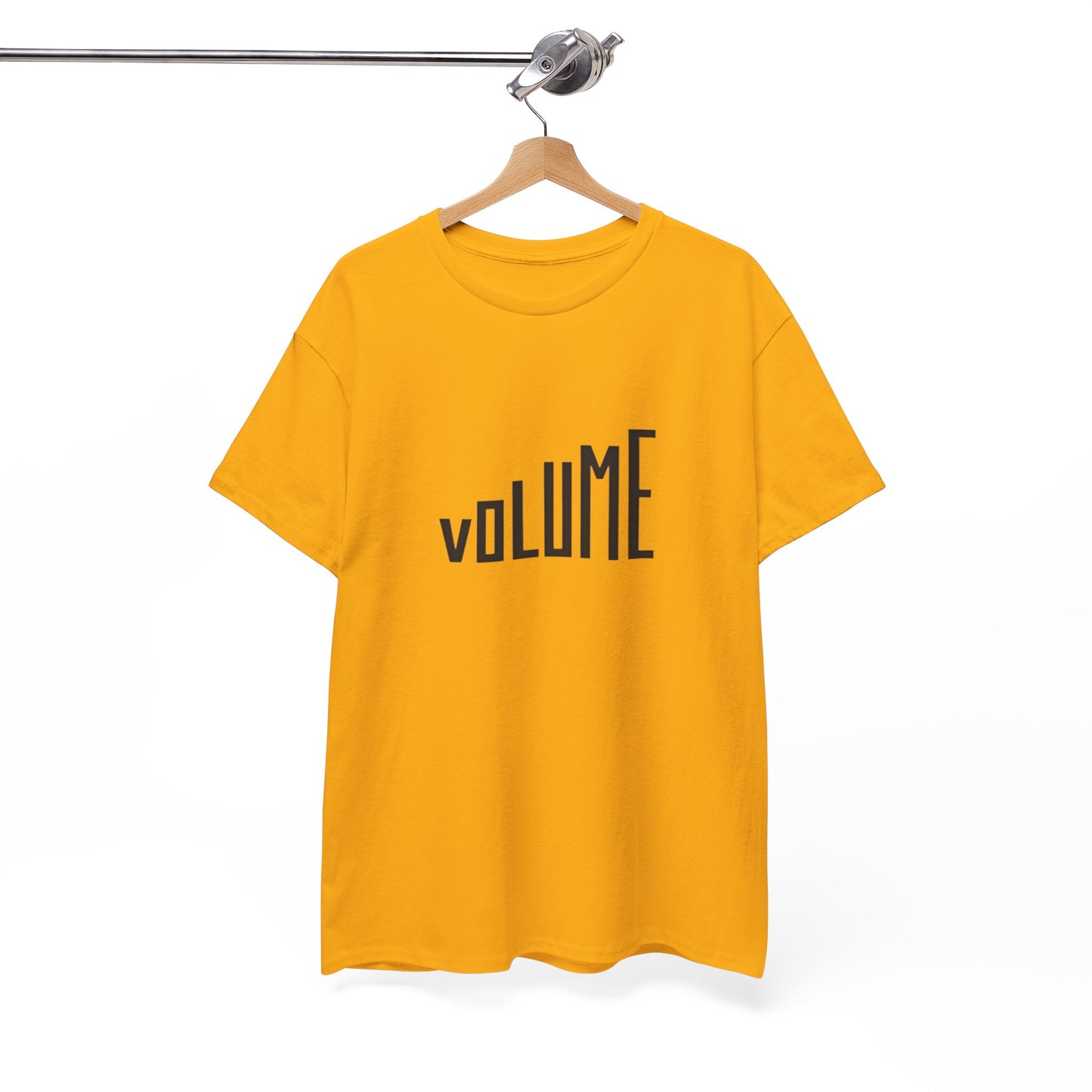 Volume Graphic Heavy Cotton Tee, Music Lover Tee, Casual Tees, Gift for Musicians, Music Festival Shirt