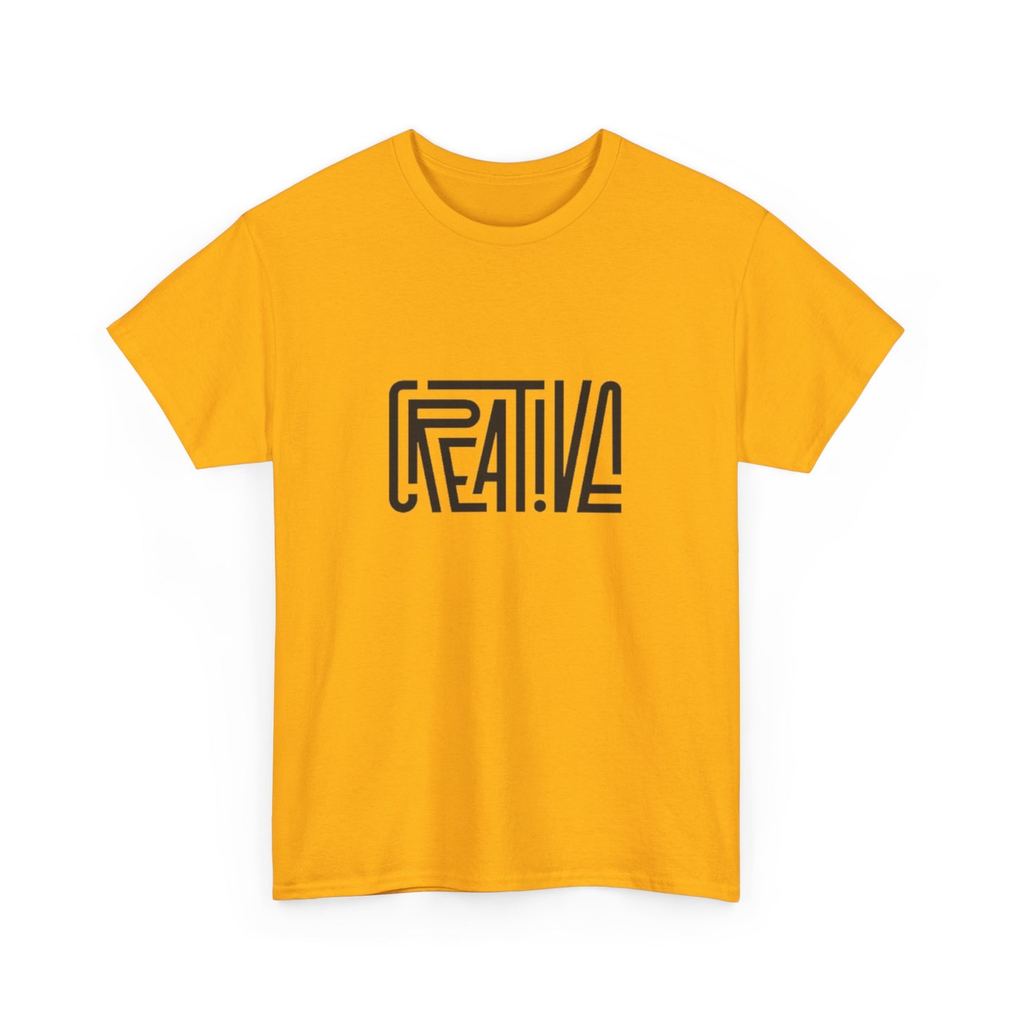 Creative Vibes Heavy Cotton Tee, Artistic T-Shirt for Creatives, Gift for Artists, Daily Wear, Inspiration Tee