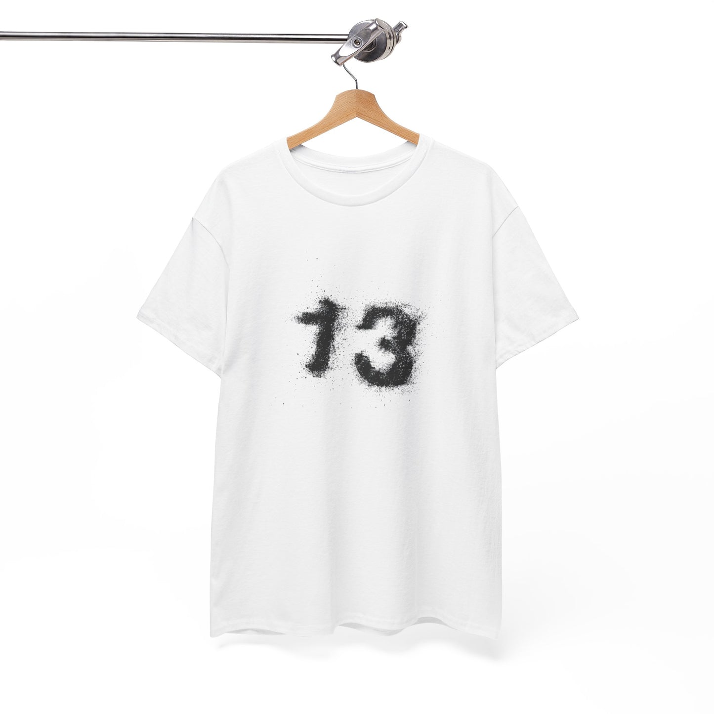 Heavy Cotton Tee with Graphic 13 - Trendy Streetwear, Casual Wear, Gift for Fans, Halloween Apparel, Unique Graphic Tee