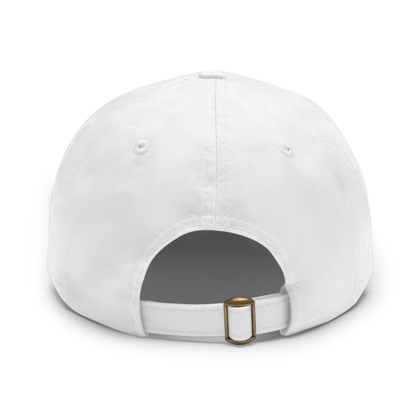 Stylish Dad Hat with Leather Lion Patch - Casual Cap for Everyday Wear, Gifts for Him, Summer Accessories, Adjustable Hat