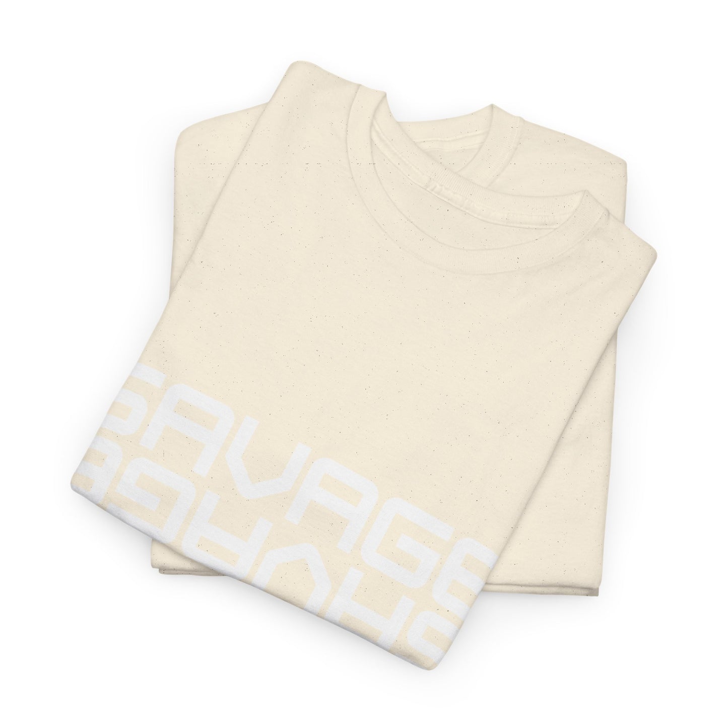 Savage Graphic Heavy Cotton Tee | Casual Streetwear, Motivational Wear, Birthday Gift, Trendy Apparel, Self-Expression T-Shirt