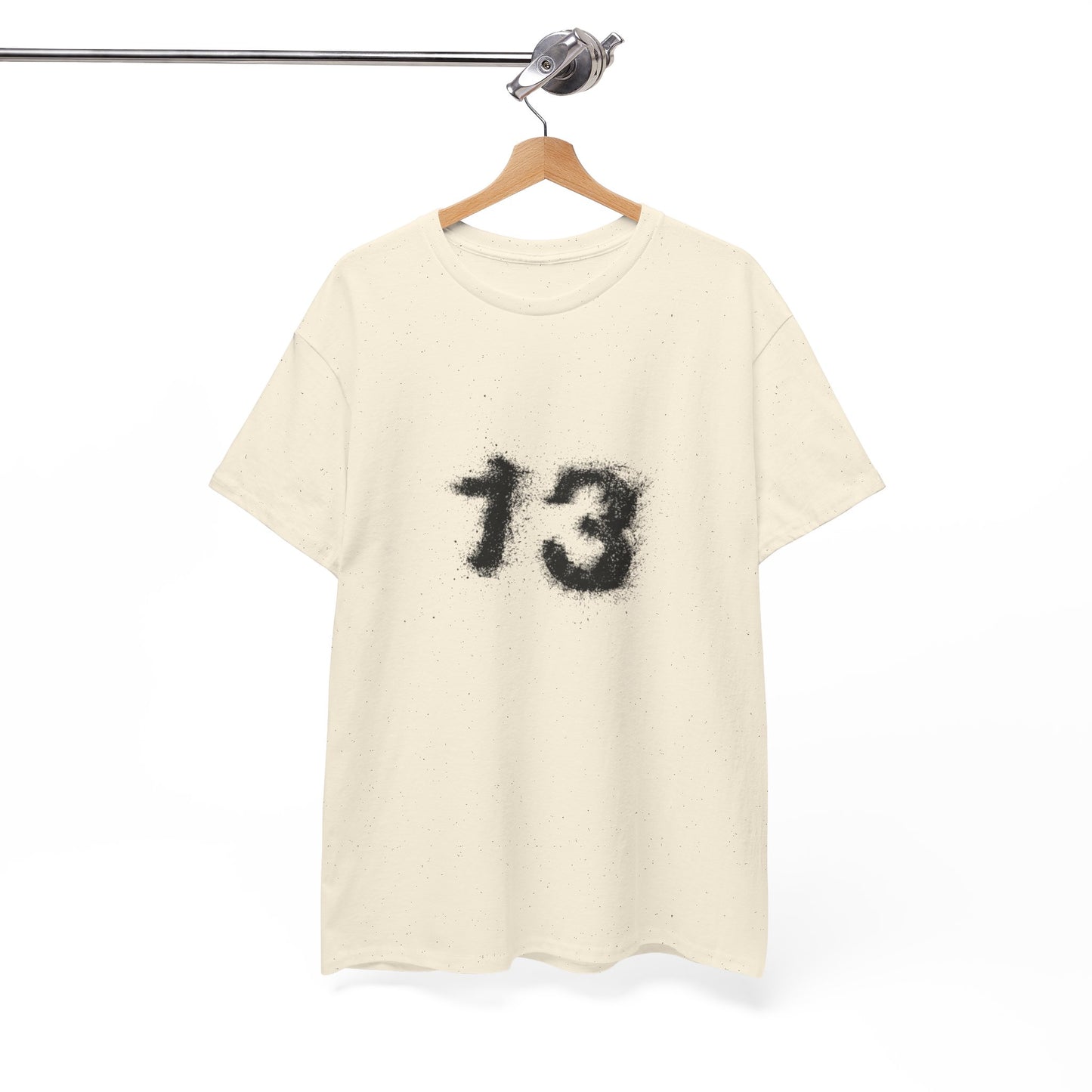Heavy Cotton Tee with Graphic 13 - Trendy Streetwear, Casual Wear, Gift for Fans, Halloween Apparel, Unique Graphic Tee
