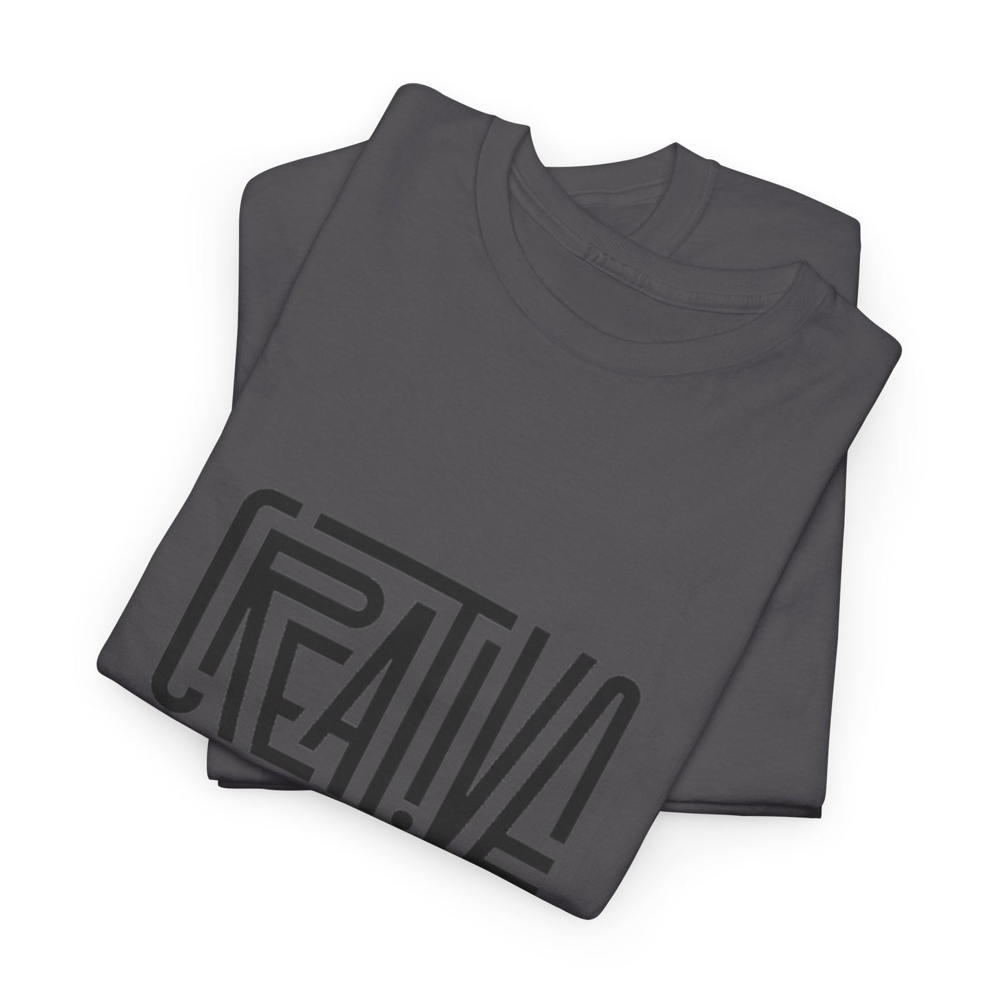 Creative Vibes Heavy Cotton Tee, Artistic T-Shirt for Creatives, Gift for Artists, Daily Wear, Inspiration Tee
