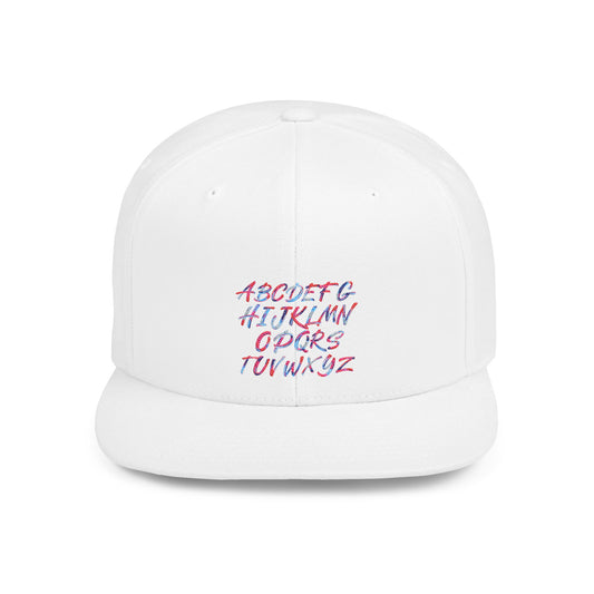 Trendy Flat Bill Snapback Hat, Casual Streetwear Cap, Hip Hop Accessory, Unisex Headwear, Perfect for Festivals and Everyday Style