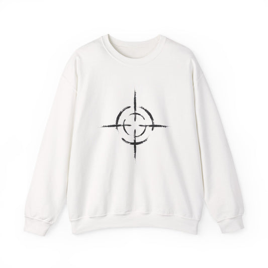 Target Design Unisex Sweatshirt with Comfort and Style