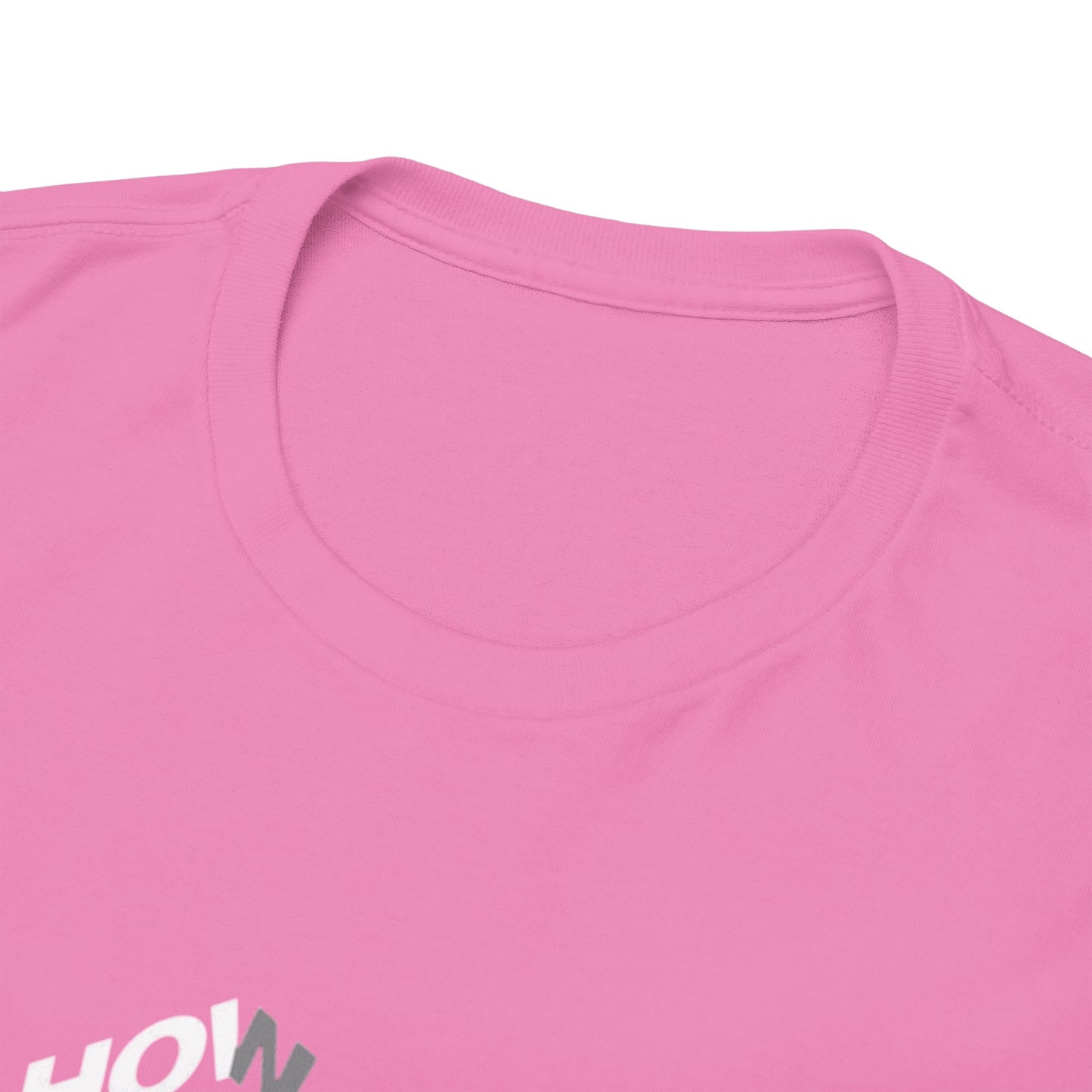 Creative Quote Heavy Cotton Tee | Graphic T-Shirt, Casual Wear, Unique Gift, Everyday Fashion, Statement Piece