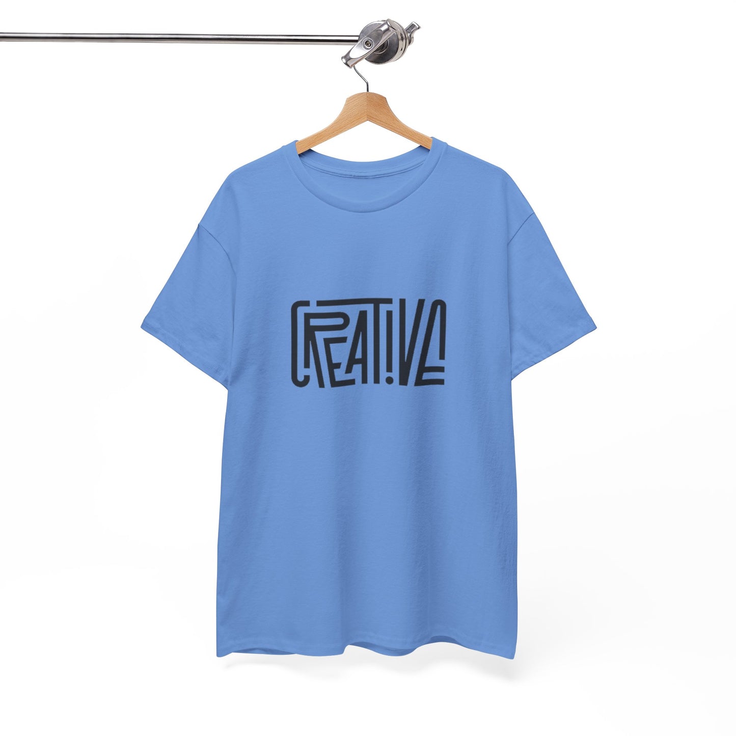 Creative Vibes Heavy Cotton Tee, Artistic T-Shirt for Creatives, Gift for Artists, Daily Wear, Inspiration Tee