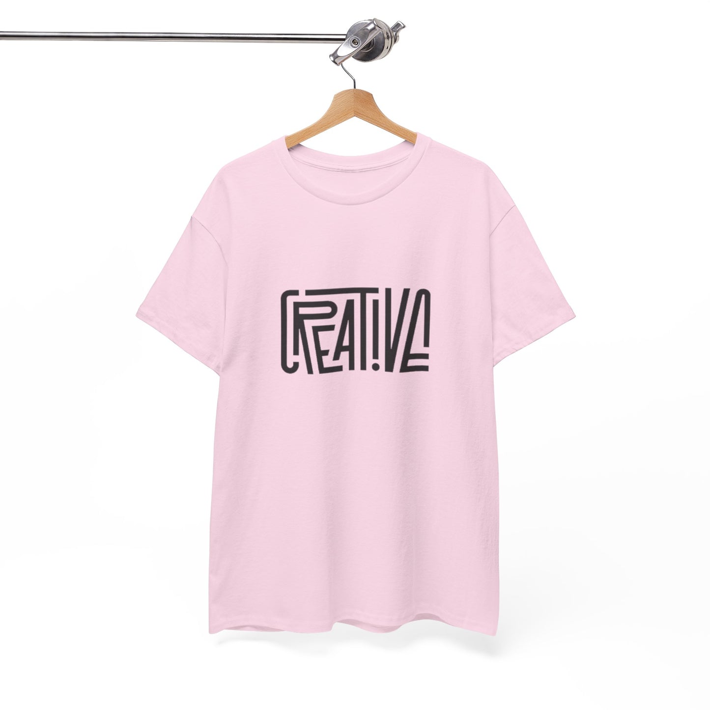 Creative Vibes Heavy Cotton Tee, Artistic T-Shirt for Creatives, Gift for Artists, Daily Wear, Inspiration Tee