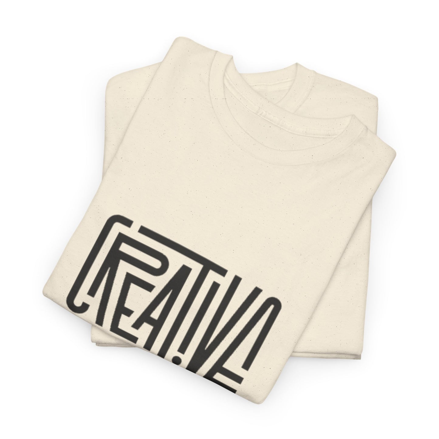 Creative Vibes Heavy Cotton Tee, Artistic T-Shirt for Creatives, Gift for Artists, Daily Wear, Inspiration Tee