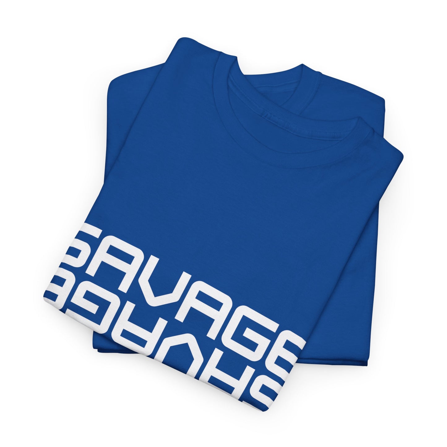 Savage Graphic Heavy Cotton Tee | Casual Streetwear, Motivational Wear, Birthday Gift, Trendy Apparel, Self-Expression T-Shirt