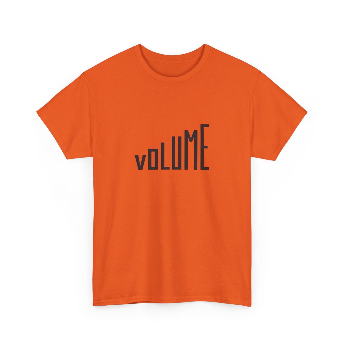 Volume Graphic Heavy Cotton Tee, Music Lover Tee, Casual Tees, Gift for Musicians, Music Festival Shirt