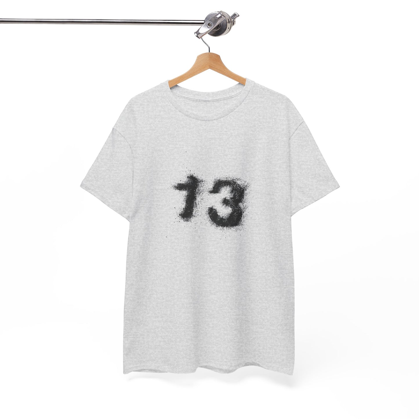 Heavy Cotton Tee with Graphic 13 - Trendy Streetwear, Casual Wear, Gift for Fans, Halloween Apparel, Unique Graphic Tee