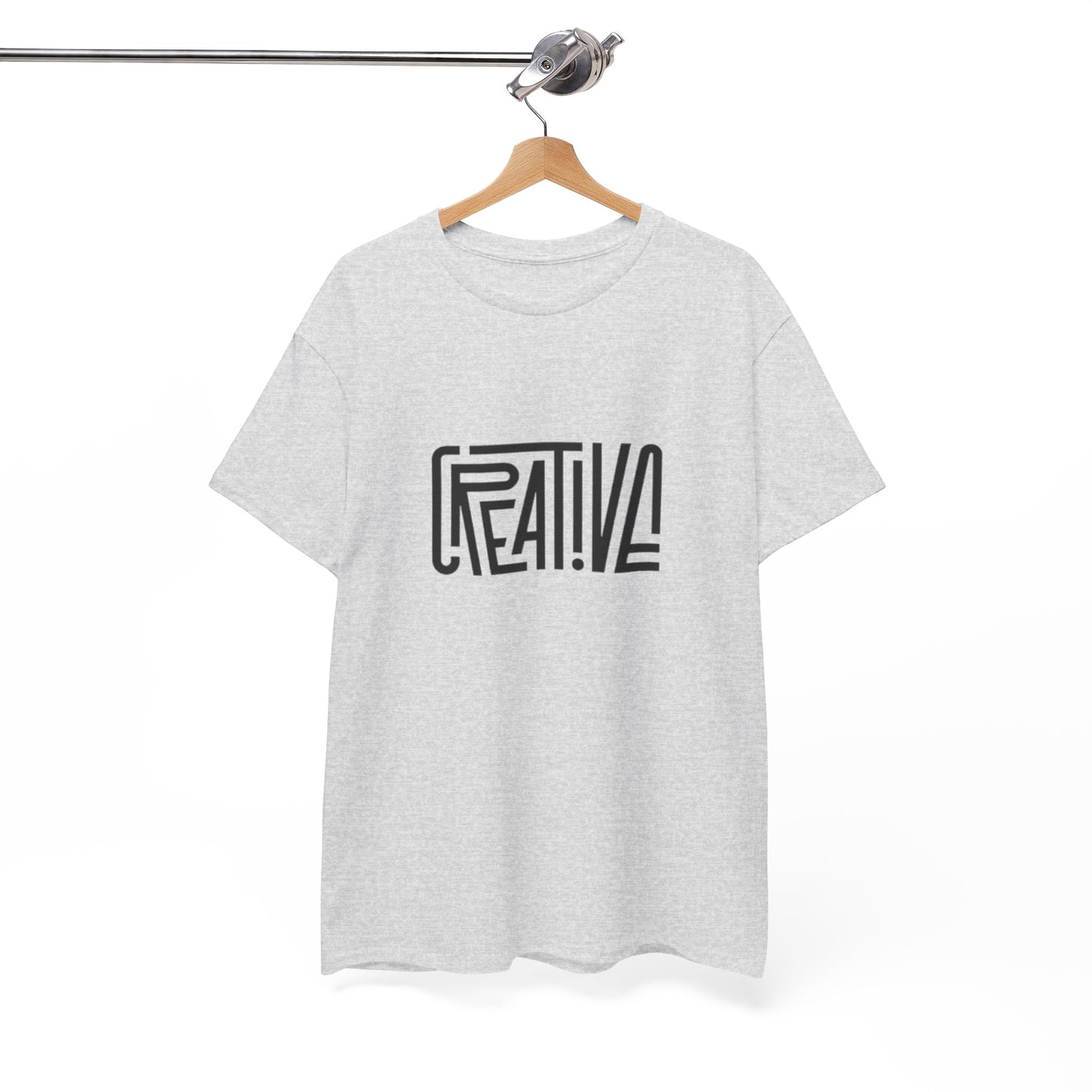 Creative Vibes Heavy Cotton Tee, Artistic T-Shirt for Creatives, Gift for Artists, Daily Wear, Inspiration Tee